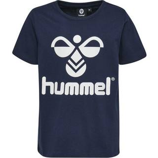 Hummel Kids' hmlTRES T-Shirt Short Sleeve Black Iris, 140