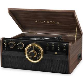 Victrola VTA 270B ESP Brown Retro-pladespiller