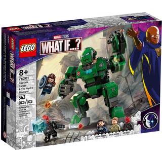 Lego Super Heroes 76201 Captain Carter The Hydra Stomper Age 8+ Building Blocks 2021 (343pcs) LEGO Super Heroes 76201 Captain Carter The Hydra St