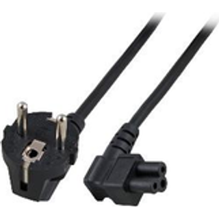 MicroConnect Apparat strømkabel vinklet (Schuko EEC7/7 C5) | 1,80 | PRIS-MATCH