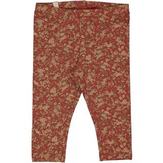 Wheat Leggings Apple Butter Flowers