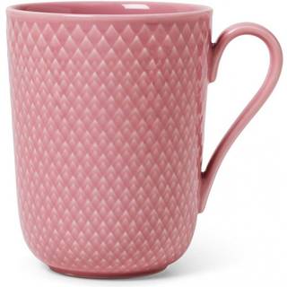 Lyngby Porcelæn Rhombe Color Kop Med Hank Blå 33 cl