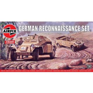Airfix, German Reconnaisance Set, 1:76 [Levering: 1-2 dage]