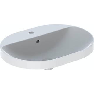 Geberit VariForm håndvask 60 cm elipseformet