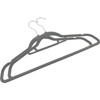 Bøjler Skridsikre Fløjl - 50 / Grå