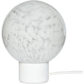 Hübsch Bordlampe Ø15 cm Metal-hvid
