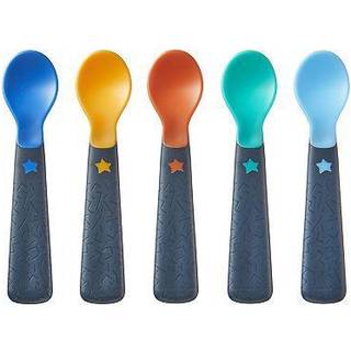 Tommee Tippee Easigrip teske 4 m+ 5 stk. - 5 stk.