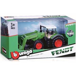 Bburago, traktor, Fendt 1050 Vario m/ frontlæsser, 10 cm [Levering: 1-2 dage]