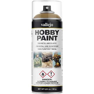 Hobby Paint Primer Basis Fantasy Desert Yellow  - Spraymaling - Vallejo