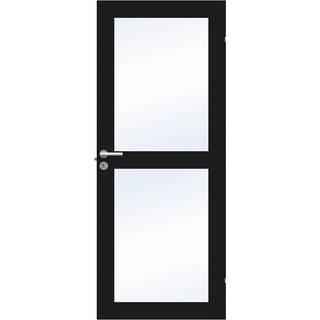 Massiv Swedoor, Unique GW02L, Sort eg, Advance-line, 72,5 X 204 - M8X21