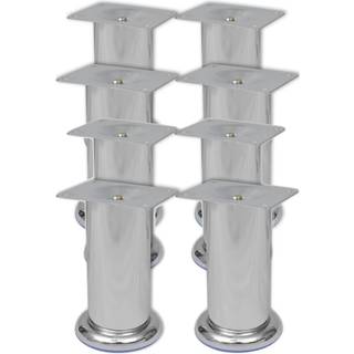 Runde Sofaben I Krom - 120 mm