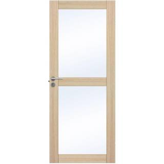 Massiv Swedoor, Unique GW02L, Hvidpigmenteret eg, Advance-line, 92,5 X 194 - M10X20