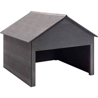 plæneklipperskur 80x80x70 cm WPC grå