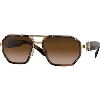 Versace VE2228 100213 59 Solbriller Mænd Tortoiseshell - Havana Gold - 59mm