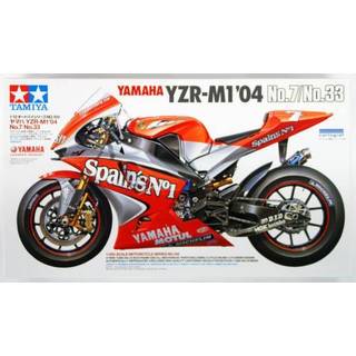 Tamiya 1/12 Yamaha YZR-M1 '04 No.7/No.33