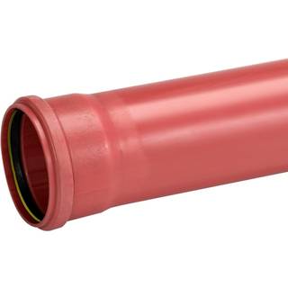 Kloakrør PVC ø200x6000mm SN8 EN1401