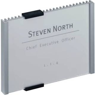 Durable indstiksark til dør og vægskilt CLICK SIGN 149x105,5mm A6 hvid