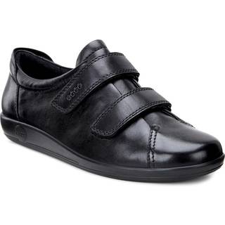 ECCO Soft 2.0 - Sneakers i læder til damer - Sort - Size: 35 (UK 2.5-3)