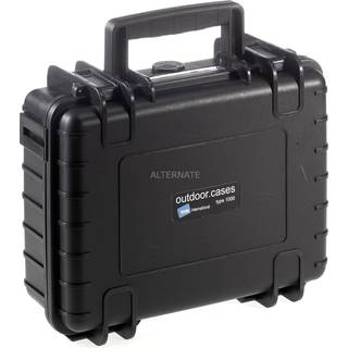 B&W Outdoor.cases Type 1000 black Cube foam (SI)