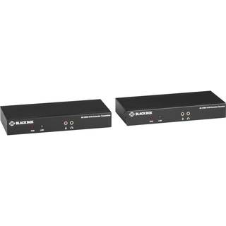 Black Box KVX Series KVM Extender over CATx - 4K Single-Head HDMI USB 2.0 Serial Audio Local Video