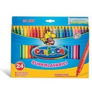 CARIOCA - Tusch fine tip 24stk assorteret