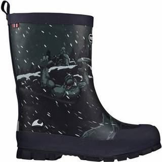 Viking Jolly Print Warm Kids Termostøvler Børn - Navy / Dark Grey - Navy / Dark Grey / 28