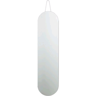 A-Wall Mirror Vægspejl, Soft Grey, 30x120 cm