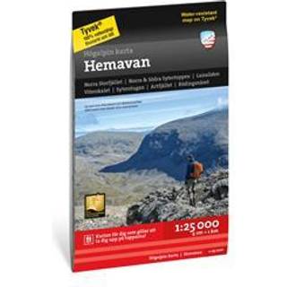 Calazo förlag Högalpin karta Hemavan 1:25.000 NoColour, OneSize
