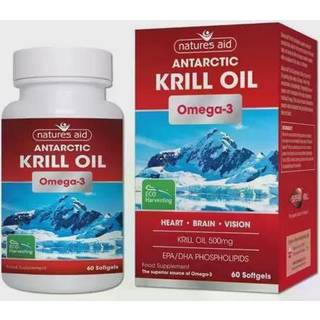 Natures Aid - Antarctic Krill Oil 500 mg (60 Softgels)