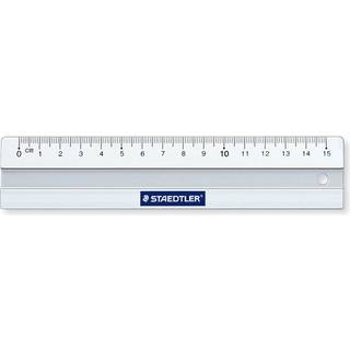 STAEDTLER aluminium lineal 15 cm STAEDTLER aluminium lineal. Skridsikkert gummi. Længde: 15 cm.