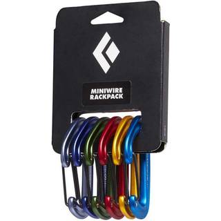 Black Diamond - Miniwire Rackpack - Karabin med snaplås kulørt
