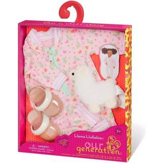 Our Generation dukketøj Pyjamas m. lama