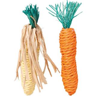Trixie Set of Straw Toys 15cm