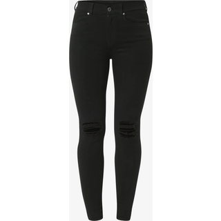 Dr. Denim Lexy Black Ripped Knees M