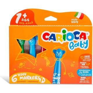 Carioca - Marker w/baby handle (6pcs)