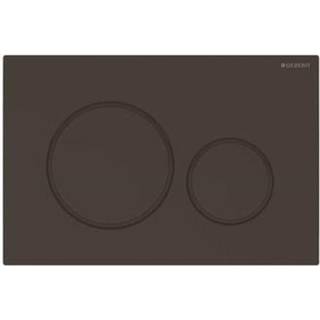 Geberit Sigma 20 betjeningsplade - Mat sort/sort - Easy-clean