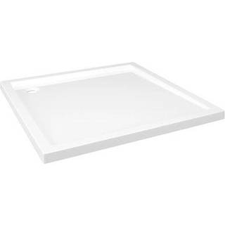 brusekar 90x90 cm ABS firkantet