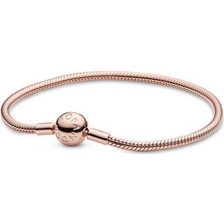 Pandora Moments Smooth Rose Gold Bracelet - 16cm