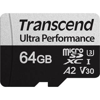 Transcend 340S MicroSD/SD - 160MB/s - 64GB