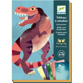 Kreativ Æske Dinosaur Foliebilleder