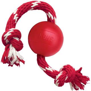 Kong Ball med rebhund legetøj lille
