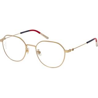 Gucci Kvinde GG0684O 003 Optiske stel Metal Guld Transparent Rund