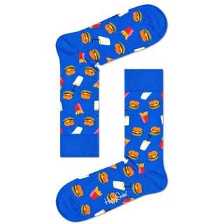 Happy Socks Hamburger Sock - Blue - Str 41/46 * Kampagne *