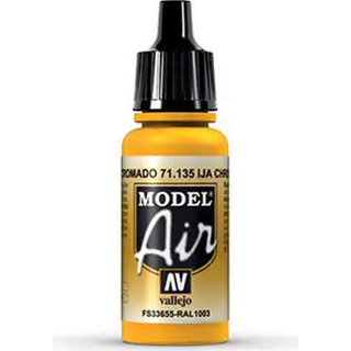 Vallejo Model Air 17ml Ija Chrome Yellow [Levering: 1-2 dage]