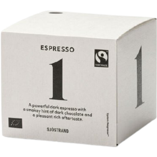 01 Espresso - smoky rich - 1 x 10 kapsler