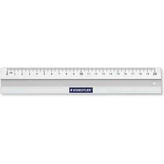 STAEDTLER aluminium lineal 20 cm STAEDTLER aluminium lineal. Skridsikkert gummi. Længde: 20 cm.