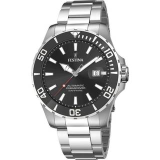 Stilfuld Herre Festina F20531/4 Sort og Sølv Ur
