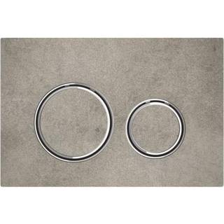 Geberit sigma21 betjeningsplade 246 x 164 x 14 mm beton/krom