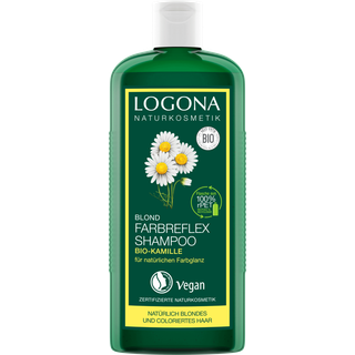 Logona Hårpleje Shampoo Farverefleks-shampoo Blond Øko-Kamille 250 ml (268,00 kr / 1 l) - 250 ml
