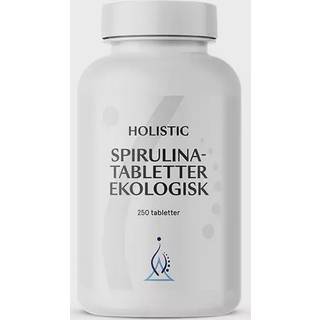 Holistic Active Spirulina Tabletter, 250 tabl